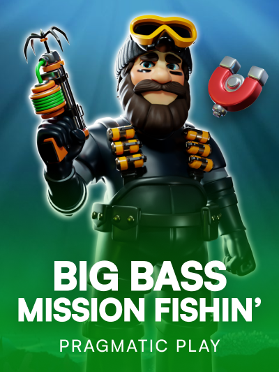 Game image for Big Bass Mission Fishin'